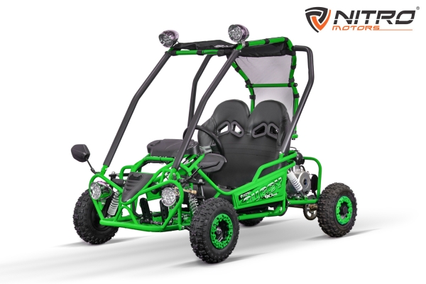 NITRO MOTORS Gokart 90cc mini Kinder Buggy Automatik Hunt 6”